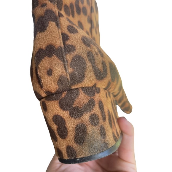 Leopard Print Ankle Booties - Picture 6 of 7